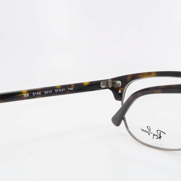 Ray-Ban RB 5154 2012 Unisex Clubmaster Tortoise - Picture 3 of 6